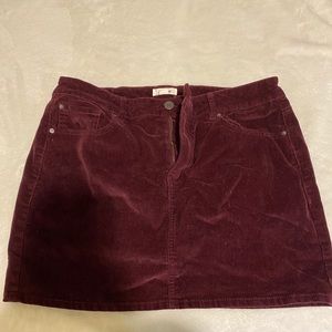 GARAGE corduroy skirt